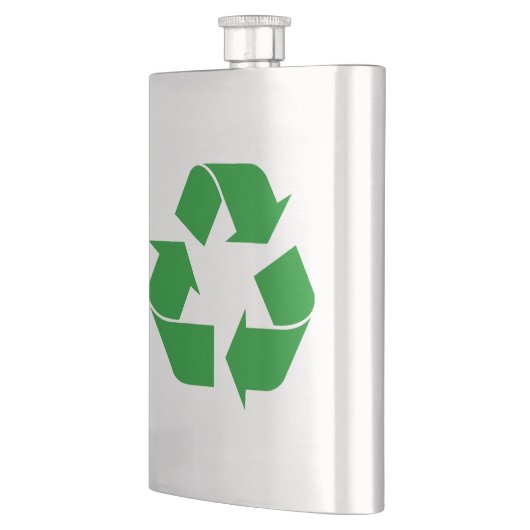 リサイクル記号 – 緑 フラスク (左)