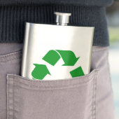 リサイクル記号 – 緑 フラスク (インサイチュ)