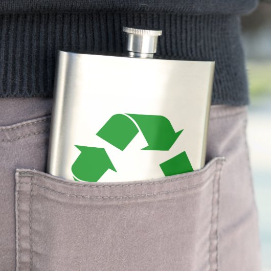 リサイクル記号 – 緑 フラスク (インサイチュ)