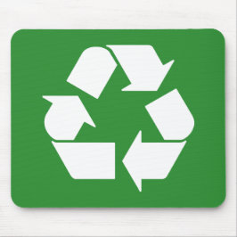 リサイクル記号（緑） マウスパッド