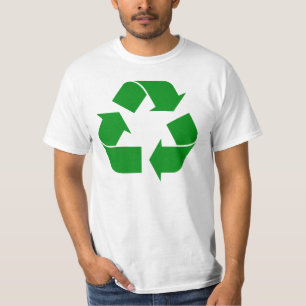 リサイクル記号 – 緑 Tシャツ