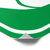 リサイクル道路標識 ポスター (角)