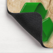 リサイクル – くしゃくしゃになった紙 マウスパッド (コーナー)