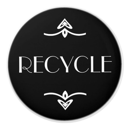 リサイクル セラミックノブ (正面)