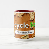 リサイクル テクスチャー マグカップ (中央)