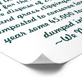 リサイクル ポスター (角)