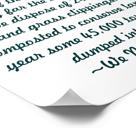 リサイクル ポスター (角)