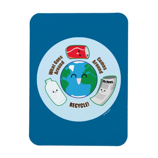 リサイクル マグネット (縦)