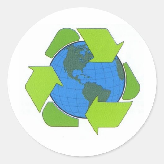 リサイクル ラウンドシール (正面)