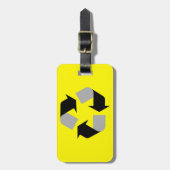 リサイクル ラゲッジタグ (正面縦)