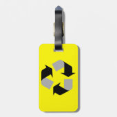 リサイクル ラゲッジタグ (裏面縦)