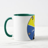 リサイクル、再利用、ReFuse、Rethink -救 Planet /cup マグカップ (左)