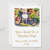 リサイクル 招待状 (正面)