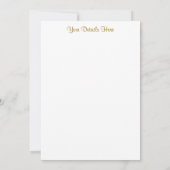 リサイクル 招待状 (裏面)