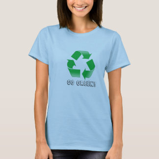 リサイクル、環境にやさしいことをしよう! Tシャツ