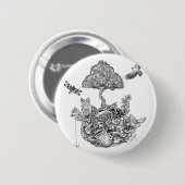 リサイクル 缶バッジ (正面&裏面)