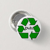 リサイクル 缶バッジ (正面&裏面)