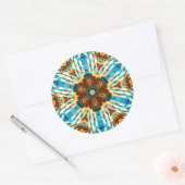 リサイクル#09ステッカー ラウンドシール (封筒)