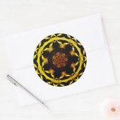 リサイクル#136ステッカー ラウンドシール (封筒)