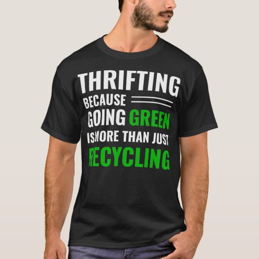 リサイクルTシャツTシャツBe Green _9  Tシャツ (正面)