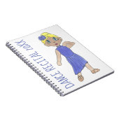 リサイタルメモリーズ叙情的なモダンダンサー教室 ノートブック (右側)