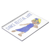 リサイタルメモリーズ叙情的なモダンダンサー教室 ノートブック (左側)