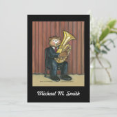 リサイタル招待状トゥバ 招待状 (スタンド正面)