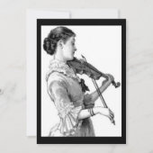 リサイタル 招待状 (正面)