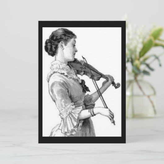 リサイタル 招待状 (スタンド正面)