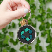 リサイ学クジングについて – Earth Day キーホルダー (手)