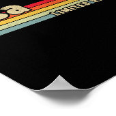 リサギフト名パーソナライズされた誕生日おもしろいクリスマス ポスター (角)