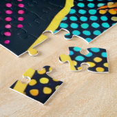 リサポップ・アートの ジグソーパズル (側面)