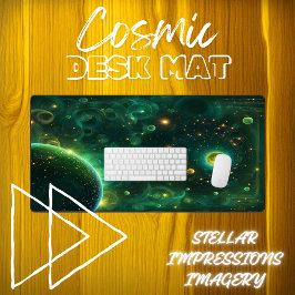 リサラカスケード デスクマット