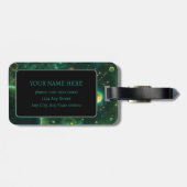 リサラカスケード ラゲッジタグ (裏面横)