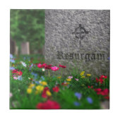 リサーガム装飾瓦 タイル (正面)