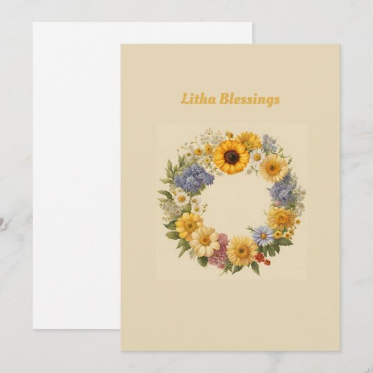 リサ恵み シーズンカード (正面/裏面)