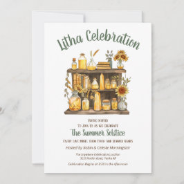 リサ サマー ソルスティス アポテカリー シェルフ 招待状