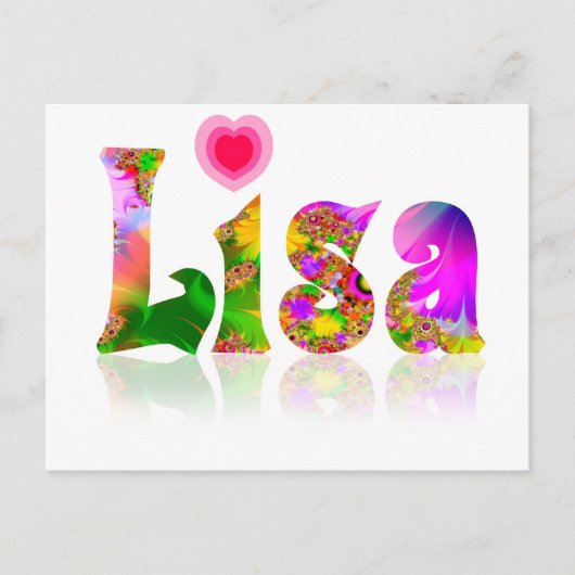 リサ ポストカード (正面)