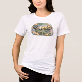 リサ ミスティック コネチカット ヴィンテージ ネイティカル トライブレンドTシャツ