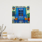 リサ・ロレンツプリントによるギリシャの2つの表 ポスター (キッチン)