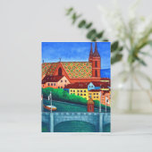 リサ・ロレンツ葉書によるバーゼルのリメイジング ポストカード (スタンド正面)