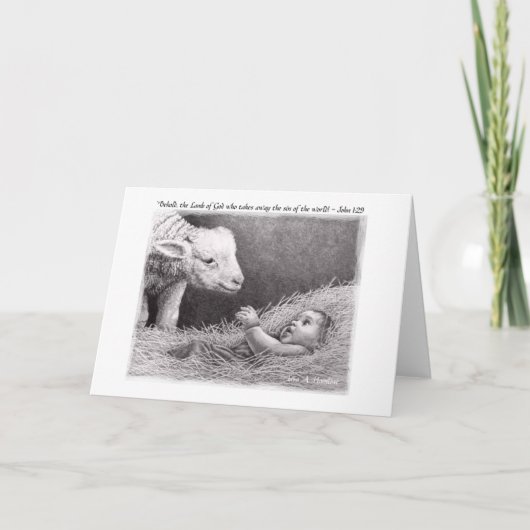 リサ・ヴェント・ハインラインの「子羊」 シーズンカード (正面)