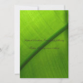 リサ(選択2)のためのB'nai （ユダヤ教の）バル・ミツバー 招待状 (裏面)