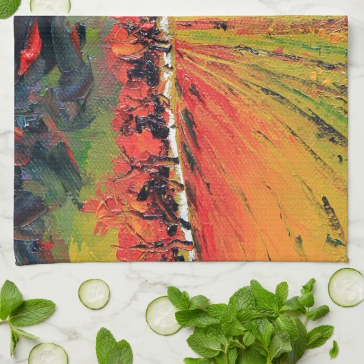 リサElley著Napa Valley キッチンタオル (折り畳み)