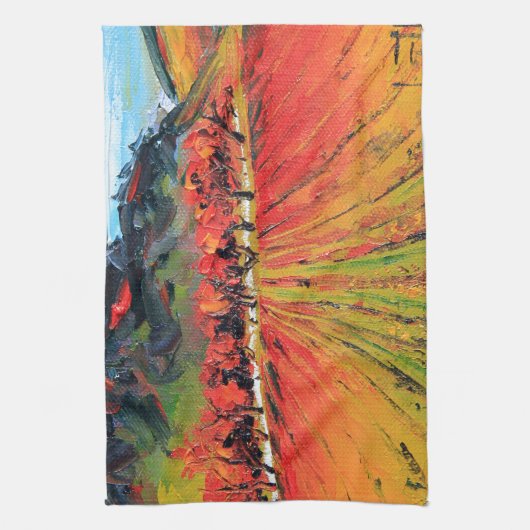 リサElley著Napa Valley キッチンタオル (縦)