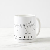 リサMarieのペプチッド名前のマグ コーヒーマグカップ (正面右)