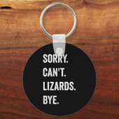リザおもしろいード残念リザードバイ爬虫類ペットL キーホルダー (正面)