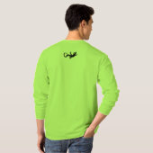 リザードアートシャツ長袖爬虫類Tシャツ Tシャツ (裏面フル)