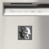 リザードアート冷蔵庫用マグネット爬虫類磁石& GIft マグネット (インサイチュ (食洗機))