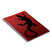 リザードアート手帳爬虫類アート雑誌本 ノートブック (右側)